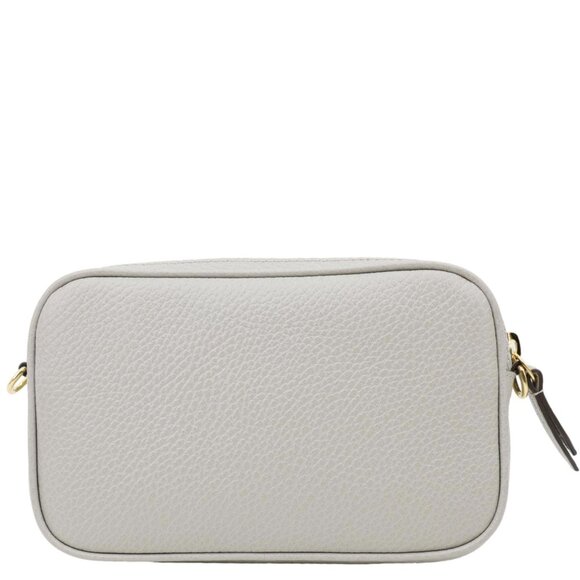 Gucci GG Marmont Super Mini Calfskin Leather Camera Shoulder Bag Grey 772759 - Picture 4 of 14